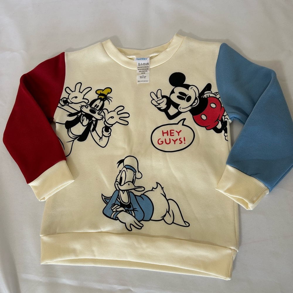 Toddler Boys/Girls Classic Mickey & Friends Sweater